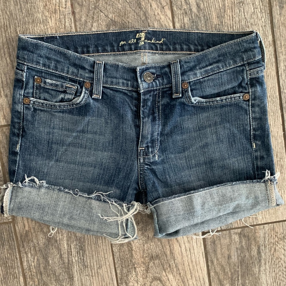 7 for all mankind shorts